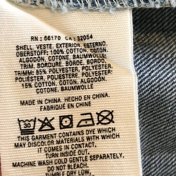 Anthropologie Holding Horses denim mini dress women's XS country western crochet - Picture 6 of 6